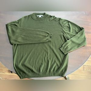 Perry Ellis Green Wool Xl Sweater